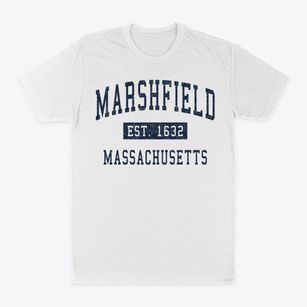 Marshfield Massachusetts Classic Established Classic Dad T-Shirt