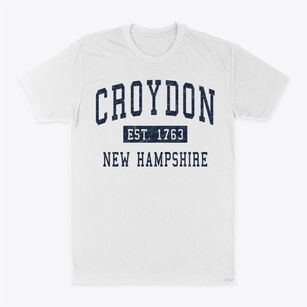 Croydon New Hampshire Classic Established Classic Dad T-Shirt