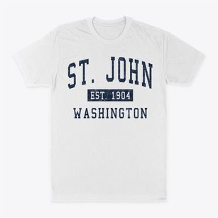 St. John Washington Classic Established Classic Dad T-Shirt