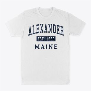 Alexander Maine Classic Established Classic Dad T-Shirt