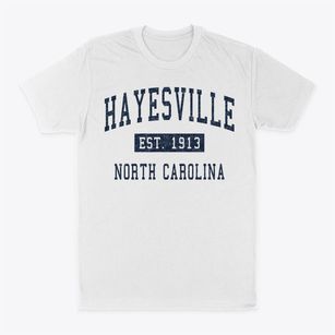 Hayesville North Carolina Classic Established Classic Dad T-Shirt