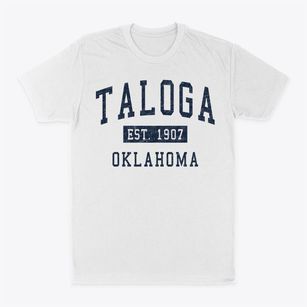 Taloga Oklahoma Classic Established Classic Dad T-Shirt