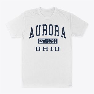 Aurora Ohio Classic Established Classic Dad T-Shirt