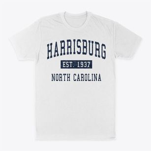 Harrisburg North Carolina Classic Established Classic Dad T-Shirt