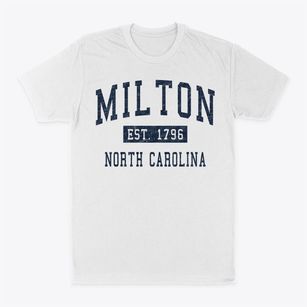 Milton North Carolina Classic Established Classic Dad T-Shirt