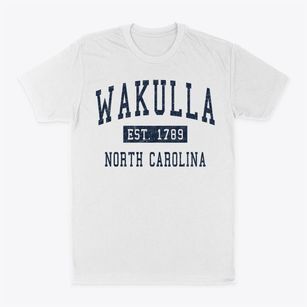 Wakulla North Carolina Classic Established Classic Dad T-Shirt