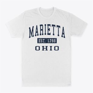Marietta Ohio Classic Established Classic Dad T-Shirt