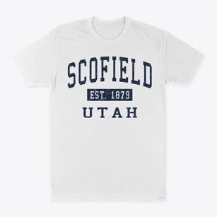 Scofield Utah Classic Established Classic Dad T-Shirt
