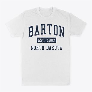 Barton North Dakota Classic Established Classic Dad T-Shirt