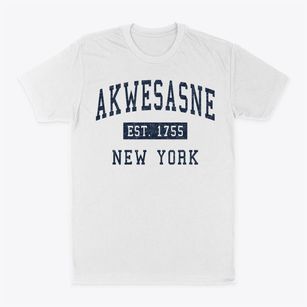 Akwesasne New York Classic Established Classic Dad T-Shirt