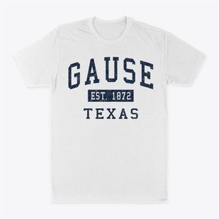 Gause Texas Classic Established Classic Dad T-Shirt