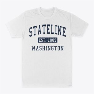 Stateline Washington Classic Established Classic Dad T-Shirt