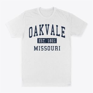 Oakvale Missouri Classic Established Classic Dad T-Shirt