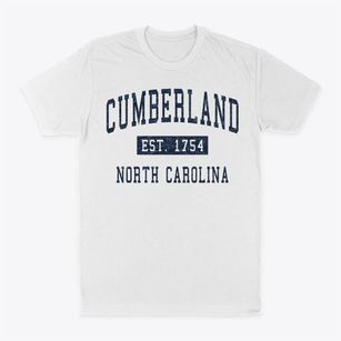 Cumberland North Carolina Classic Established Classic Dad T-Shirt