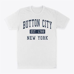 Button City New York Classic Established Classic Dad T-Shirt