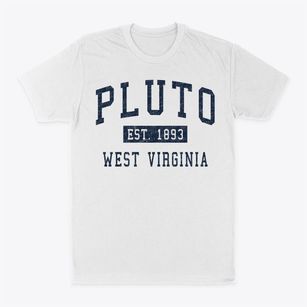 Pluto West Virginia Classic Established Classic Dad T-Shirt