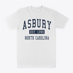 Asbury North Carolina Classic Established Classic Dad T-Shirt
