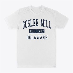 Goslee Mill Delaware Classic Established Classic Dad T-Shirt