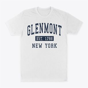 Glenmont New York Classic Established Classic Dad T-Shirt