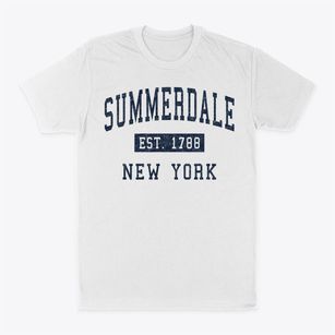 Summerdale New York Classic Established Classic Dad T-Shirt