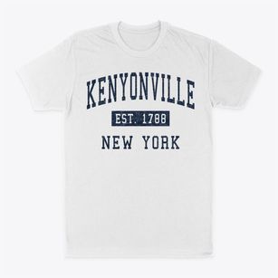 Kenyonville New York Classic Established Classic Dad T-Shirt