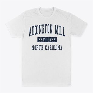 Addington Mill North Carolina Classic Established Classic Dad T-Shirt