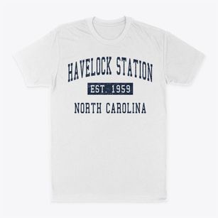 Havelock Station North Carolina Classic Established Classic Dad T-Shirt