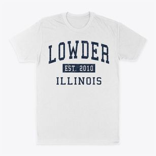 Lowder Illinois Classic Established Classic Dad T-Shirt
