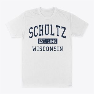 Schultz Wisconsin Classic Established Classic Dad T-Shirt
