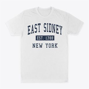 East Sidney New York Classic Established Classic Dad T-Shirt