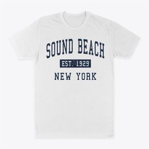 Sound Beach New York Classic Established Classic Dad T-Shirt