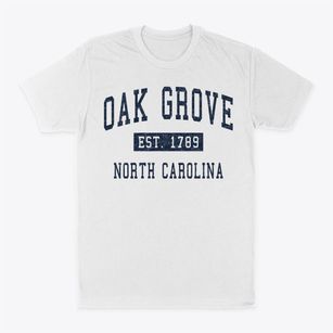Oak Grove North Carolina Classic Established Classic Dad T-Shirt