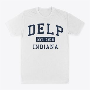 Delp Indiana Classic Established Classic Dad T-Shirt