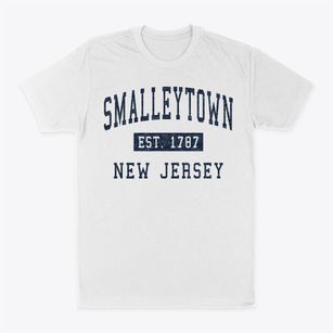 Smalleytown New Jersey Classic Established Classic Dad T-Shirt