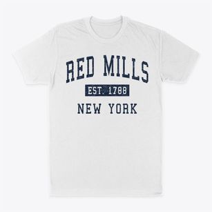 Red Mills New York Classic Established Classic Dad T-Shirt