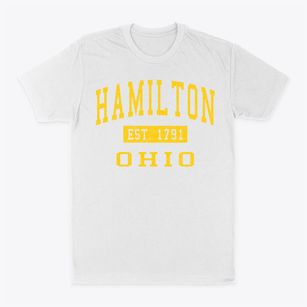Hamilton Ohio Classic Established Classic Dad T-Shirt