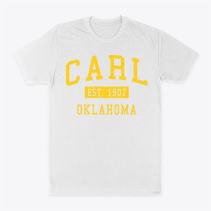 Carl Oklahoma Classic Established Classic Dad T-Shirt