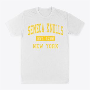Seneca Knolls New York Classic Established Classic Dad T-Shirt