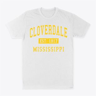 Cloverdale Mississippi Classic Established Classic Dad T-Shirt