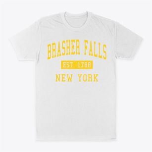 Brasher Falls New York Classic Established Classic Dad T-Shirt
