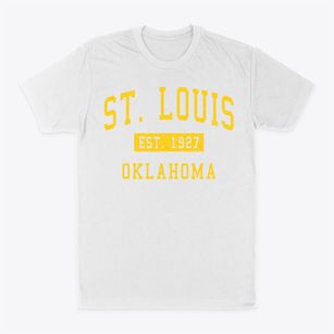 St. Louis Oklahoma Classic Established Classic Dad T-Shirt