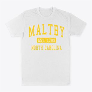 Maltby North Carolina Classic Established Classic Dad T-Shirt