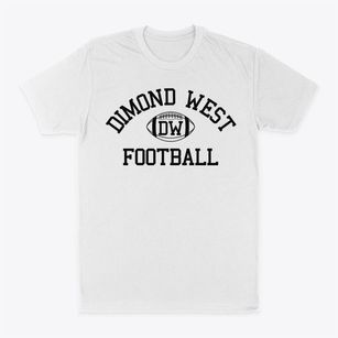 Dimond West Classic Football Classic Dad T-Shirt