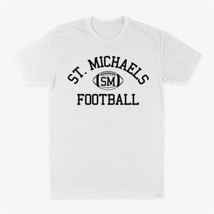 Saint Michaels Day School Classic Football Classic Dad T-Shirt