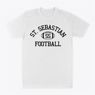 Saint Sebastian School Classic Football Classic Dad T-Shirt
