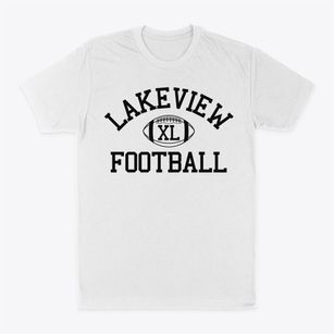 Lakeview School Classic Football Classic Dad T-Shirt