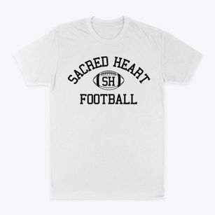 Sacred Heart School Classic Football Classic Dad T-Shirt