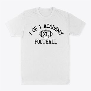 1 Of 1 Academy Red Classic Football Classic Dad T-Shirt