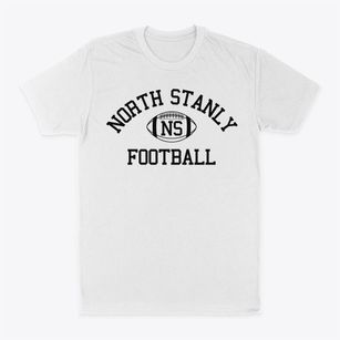 North Stanly High School Classic Football Classic Dad T-Shirt