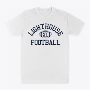 Lighthouse Academy Of Fredericksburg Classic Football Classic Dad T-Shirt